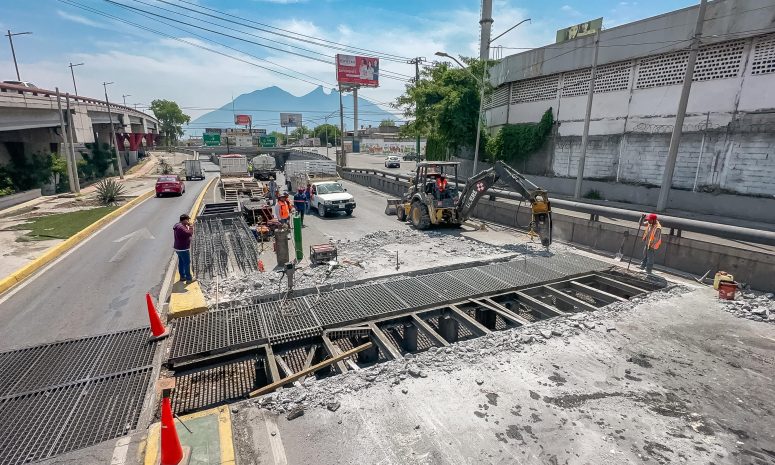 Extienden cierre por trabajos sobre avenida Morones Prieto