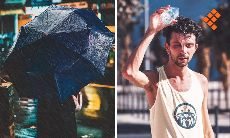 Alertan por lluvias en varias zonas de Nuevo León en plena onda de calor