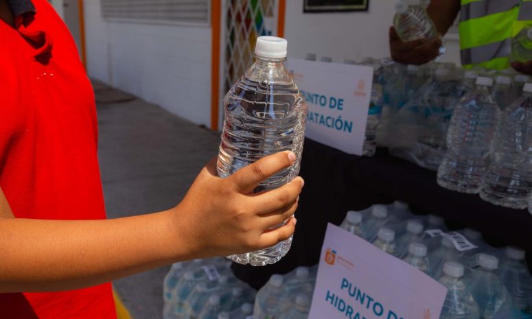 Prevé Secretaría de Educación instalar 373 Puntos de Hidratación