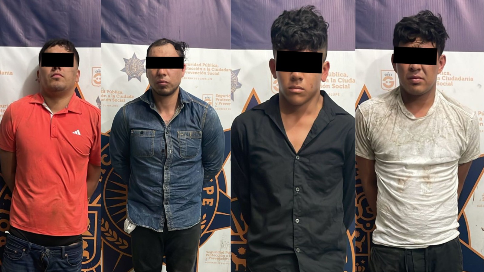 Capturan a presunta banda dedicada al robo de autopartes en Guadalupe ...