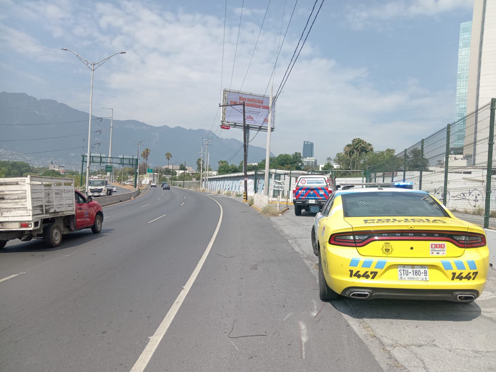 Resulta motociclista lesionado en choque en Monterrey - Quadratín Nuevo ...