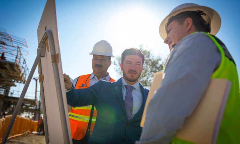 Supervisa Samuel García avances en la Línea 6 del Metro