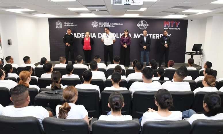 Se suman 47 nuevos cadetes a la Policía de Monterrey