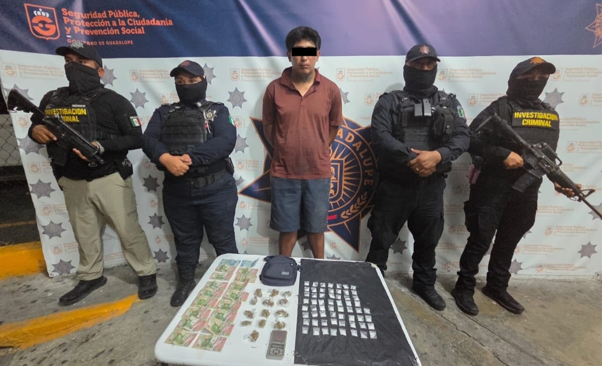 Detienen a joven con droga en Guadalupe; lo investigan por homicidio ...