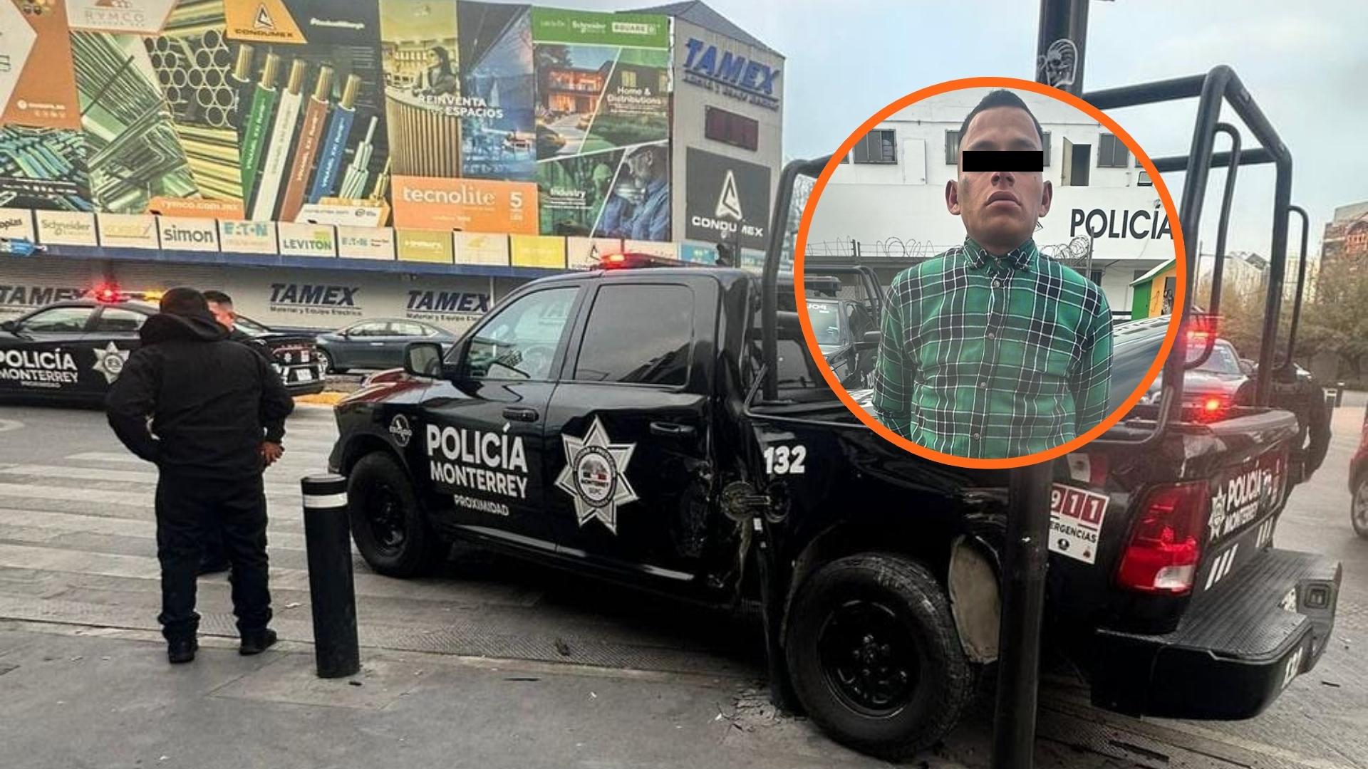 Detienen a presunto asaltante tras persecución en el centro de ...