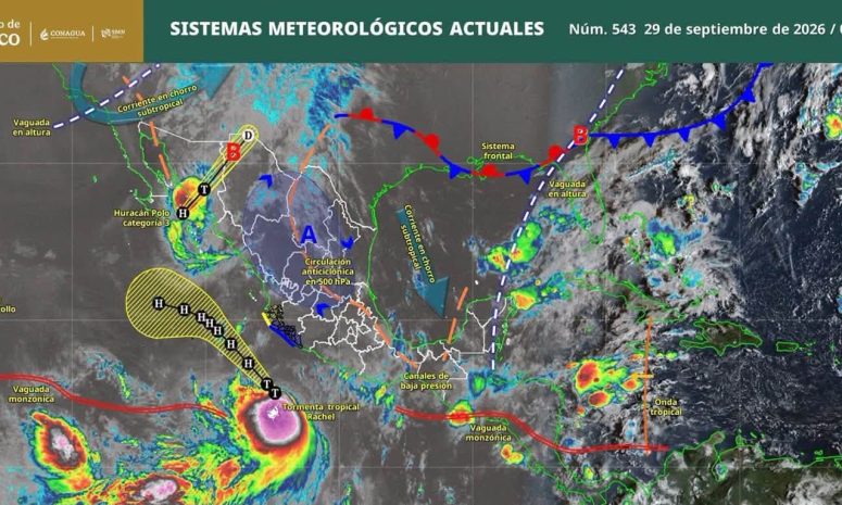 Primer frente frío traerá lluvias de hasta más de 75 milímetros a NL