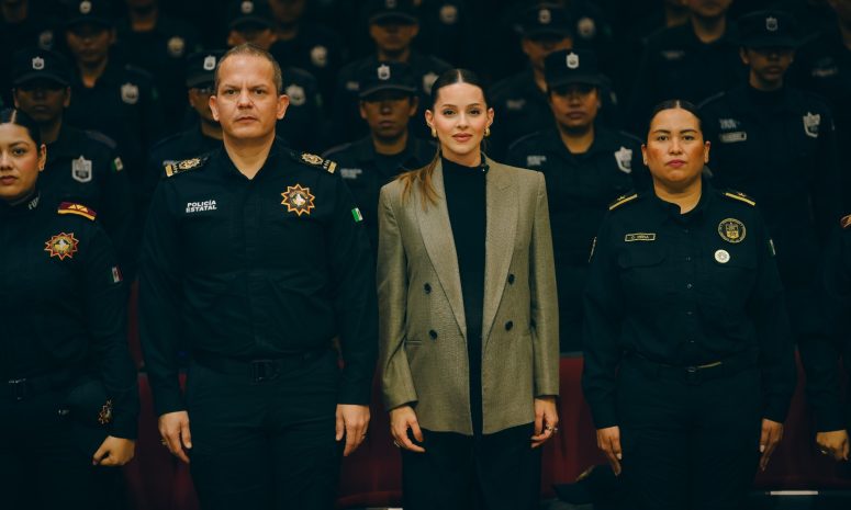 “Aquí una mujer sí puede ser la mejor policía de México”: Mariana Rodríguez