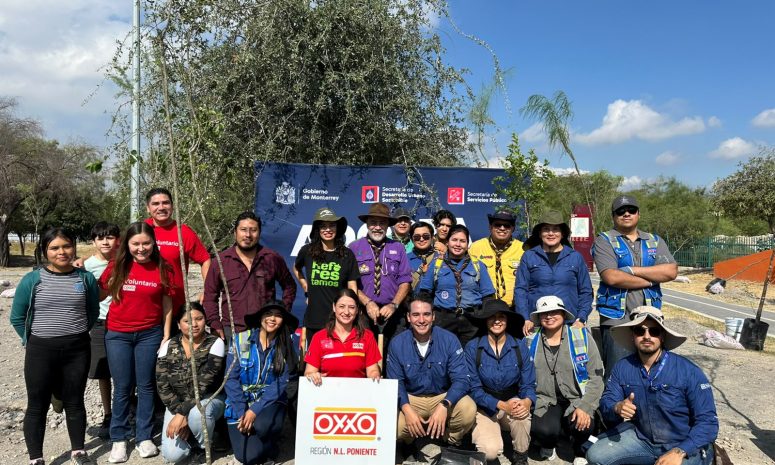 Plantan 120 árboles nativos en área natural protegida de Monterrey