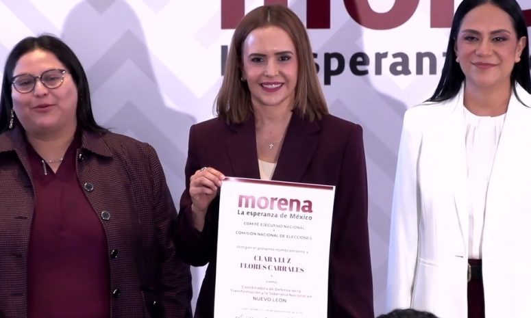 Será Clara Luz Flores la coordinadora de la 4T en NL