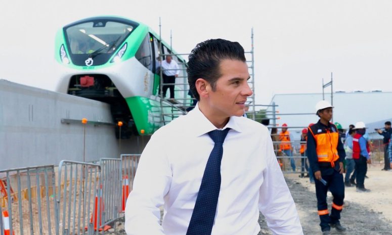 Supervisa Miguel Flores avances en estación Churubusco del Metro