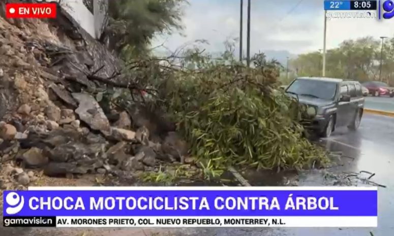 Atropellan a reportera y camarógrafo durante cobertura en Morones Prieto