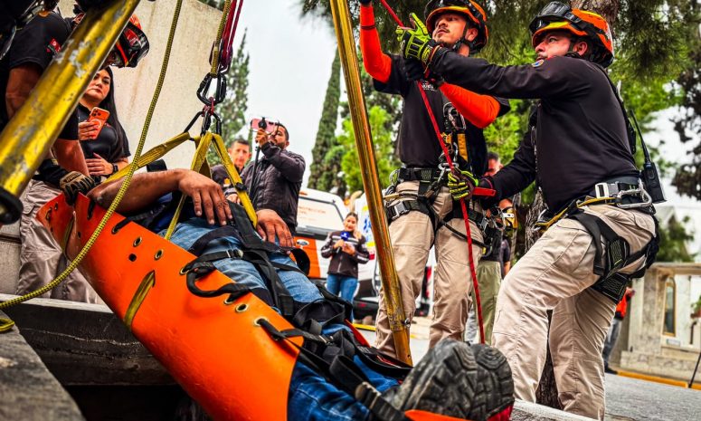 Practica PCNL rescate en tumba rumbo al Operativo Panteones 2026