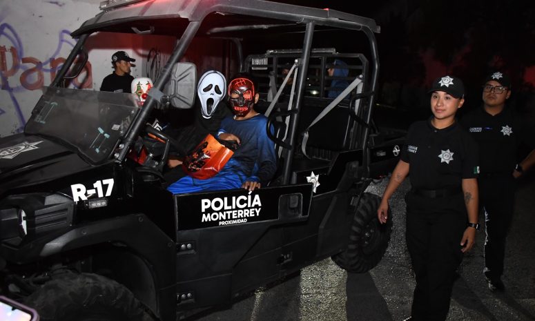 Desplegará Monterrey 150 policías para vigilar colonias durante Halloween